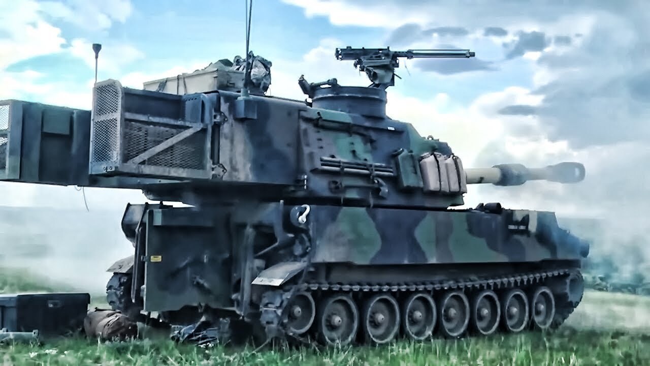 Video thumbnail for Cannon Cold Steel • U.S. Army Artillery Paladin