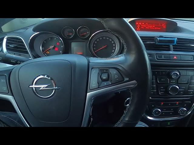 Video thumbnail for How to Enable or Disable Front Windshield Blowing in Opel Mokka I ( 2012 – 2019 )