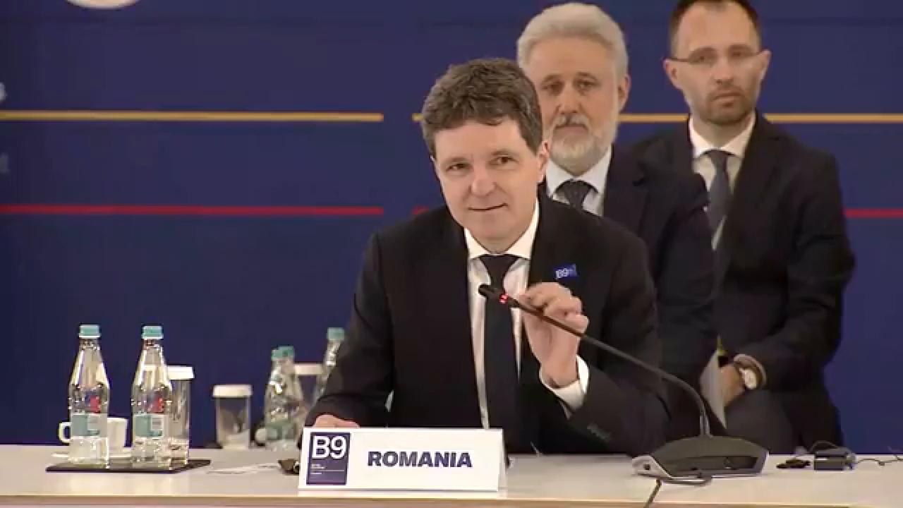 Video thumbnail for Romania: NATO’S eastern flank leaders convene for Bucharest Nine Summit.