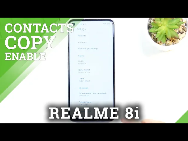 Video thumbnail for How to Copy Contacts from SIM Card to Phone Storage on Realme 8i?