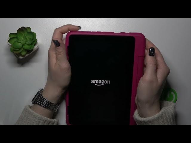 Video thumbnail for How to Switch On AMAZON FIRE HD 8 KIDS PRO - Power on Device