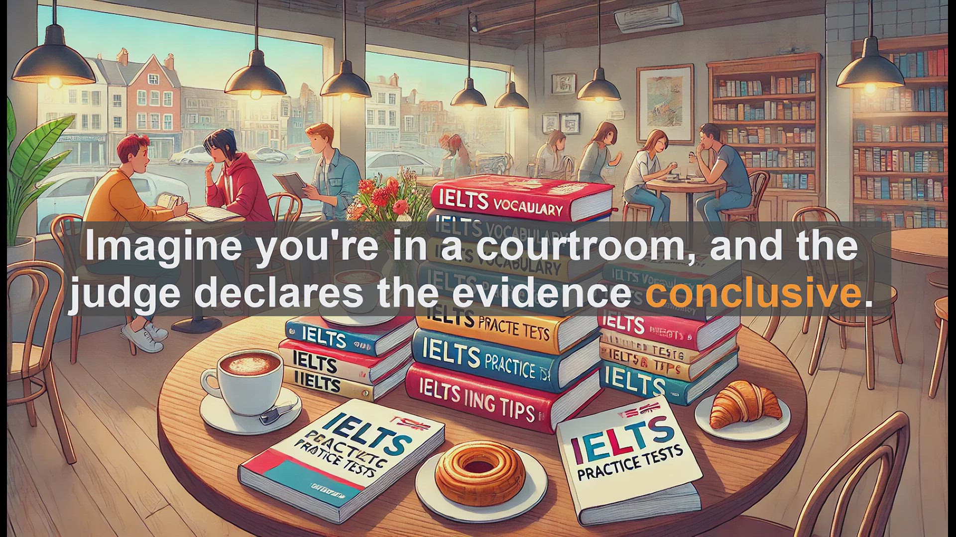 'Video thumbnail for 5000 Must Know IELTS 8.0 Vocabulary - Understanding 'Conclusive': Strengthening Arguments in English'