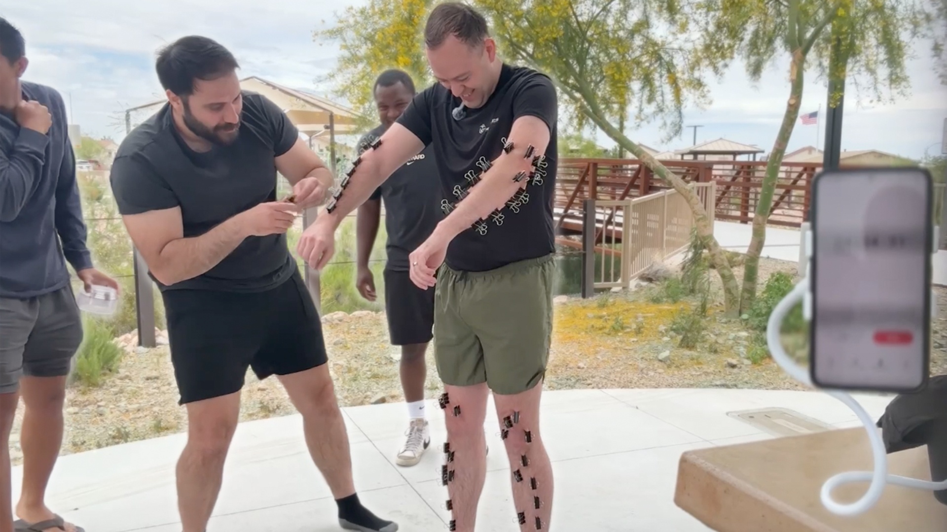 Video thumbnail for Most binder clips clipped on the body - 58 by Robert Frederick