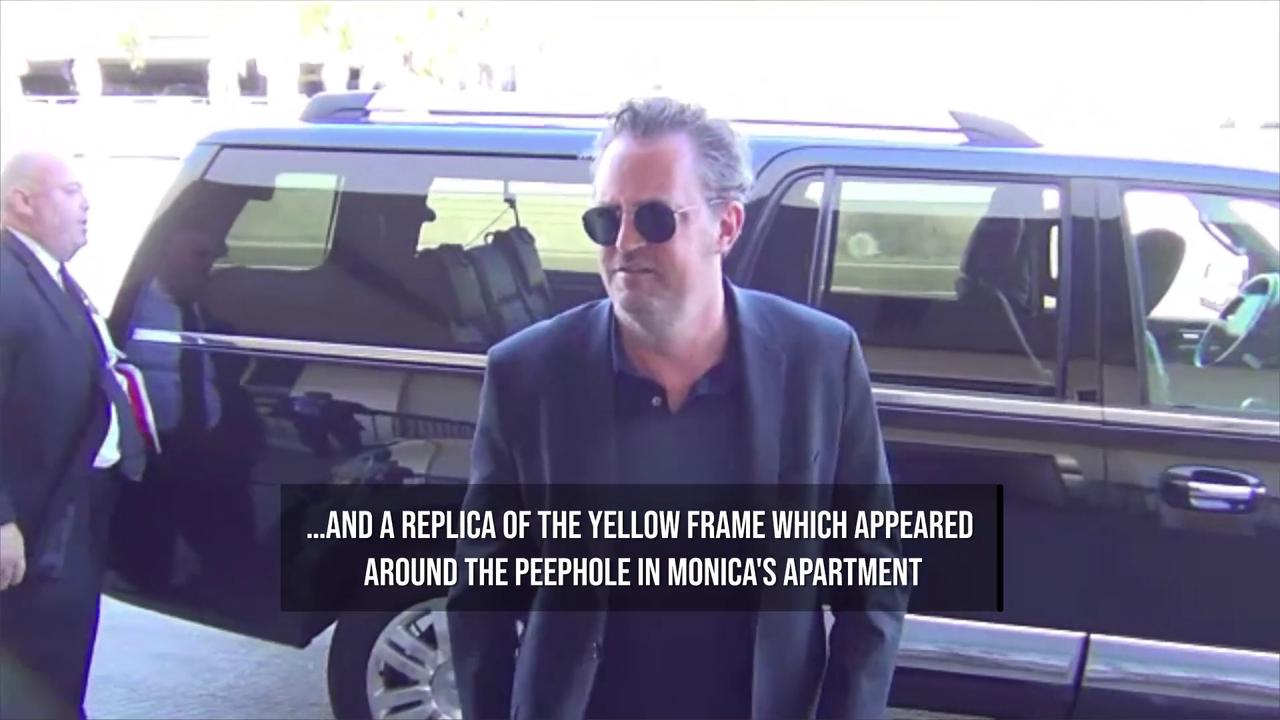 Video thumbnail for Matthew Perry's Friends scripts go up for auction.