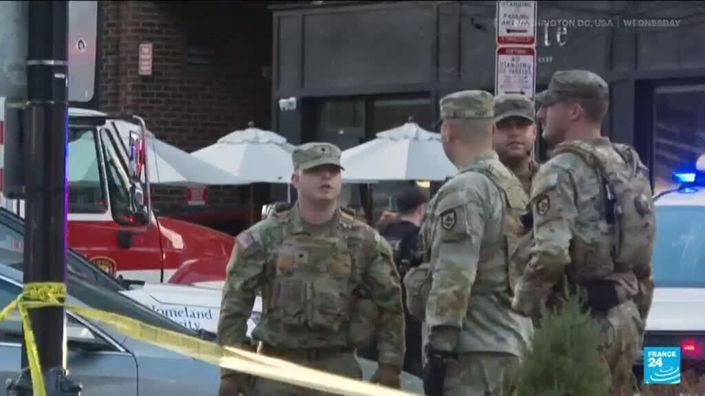 Video thumbnail for One of two 2 National Guard members wounded in 'targeted shooting' has died
