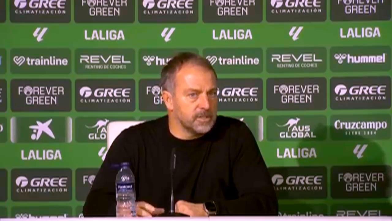 Video thumbnail for 'Really positive' - Flick on Barcelona's 5-3 win at Real Betis in La Liga