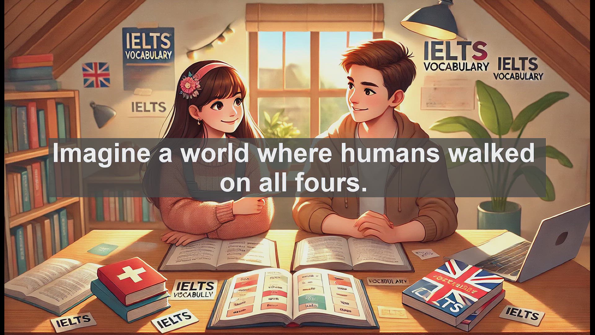 'Video thumbnail for 5000 Must Know IELTS 8.0 Vocabulary - What is a Biped? Understanding Two-Legged Locomotion'