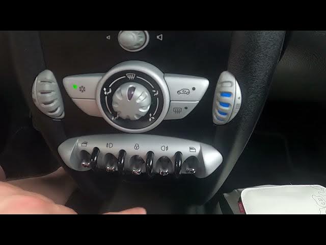 Video thumbnail for How to Enable or Disable Rear Anti-fog Lights in Mini One II ( 2006 – 2012 ) - Use AntiFog Lights