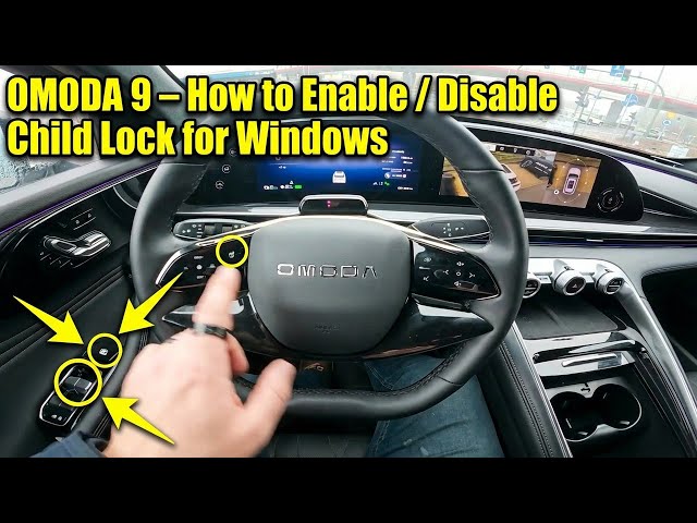 Video thumbnail for OMODA 9 – How to Enable / Disable Child Lock for Windows