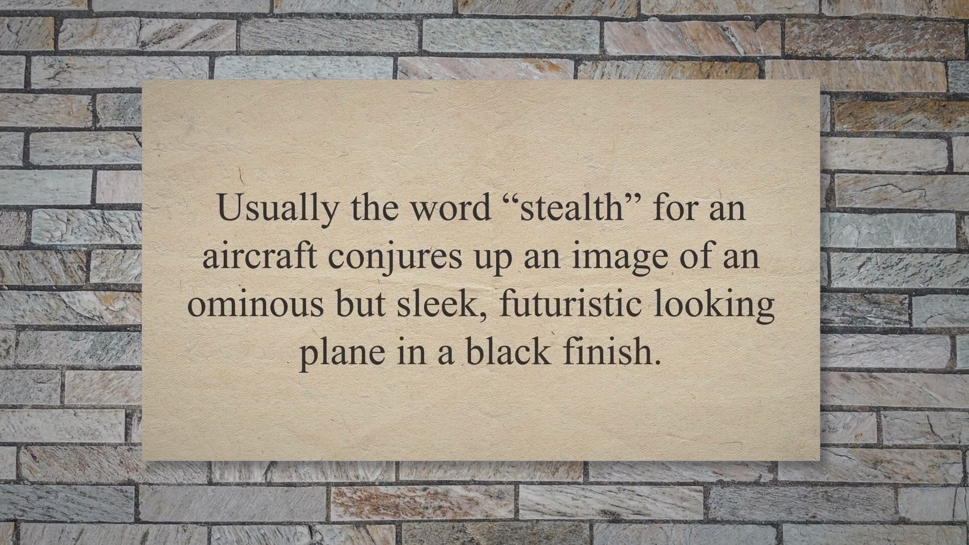 Video thumbnail for Northrop Tacit Blue – Is this the Weirdest Aircraft Ever Made?