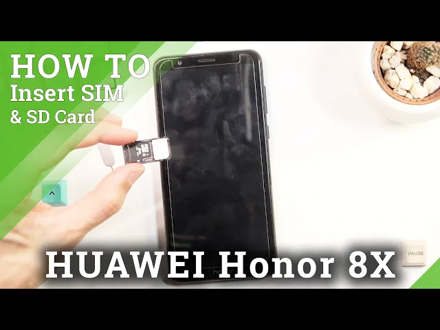 Video thumbnail for How to Insert SIM & SD Cards on HONOR 7X – Locate Tray for SIM & SD Cards