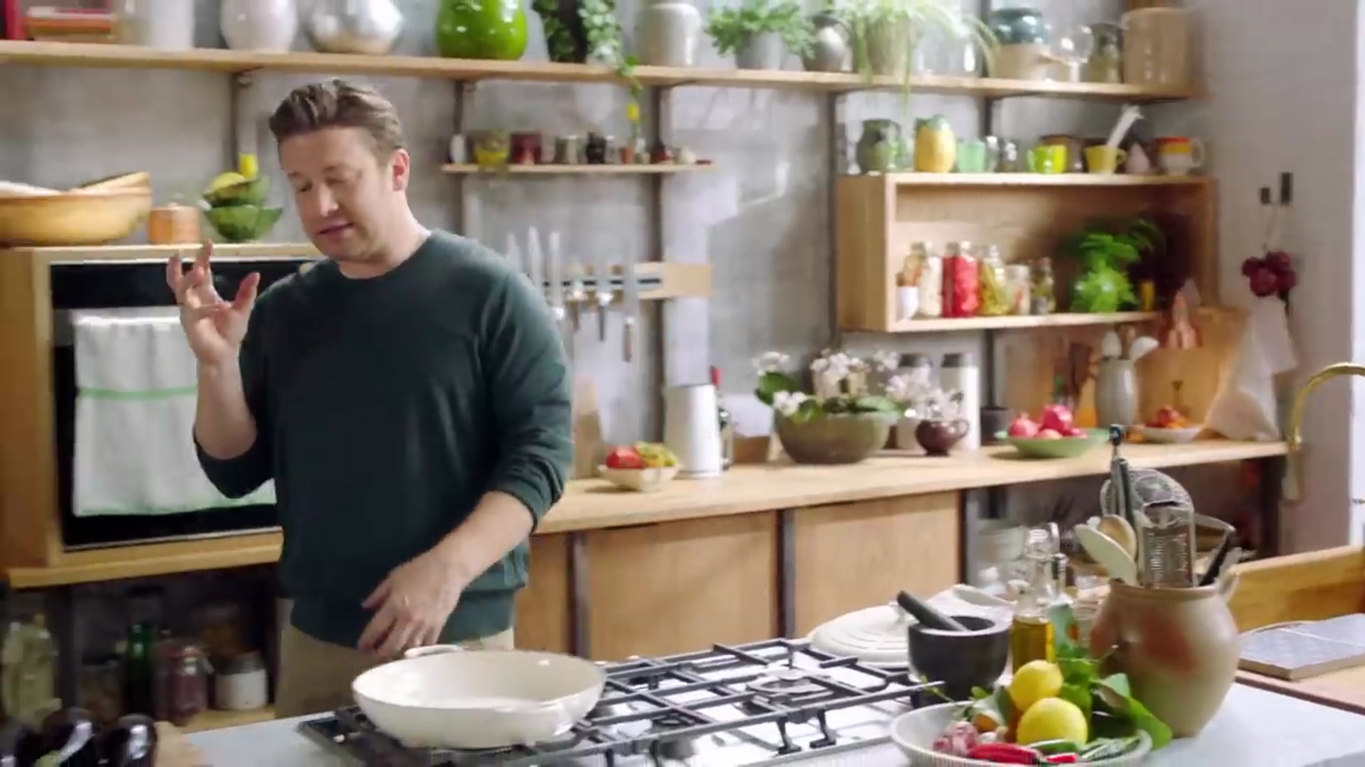 Video thumbnail for Veggie Pasta Megamix   Jamie Oliver(720P HD)