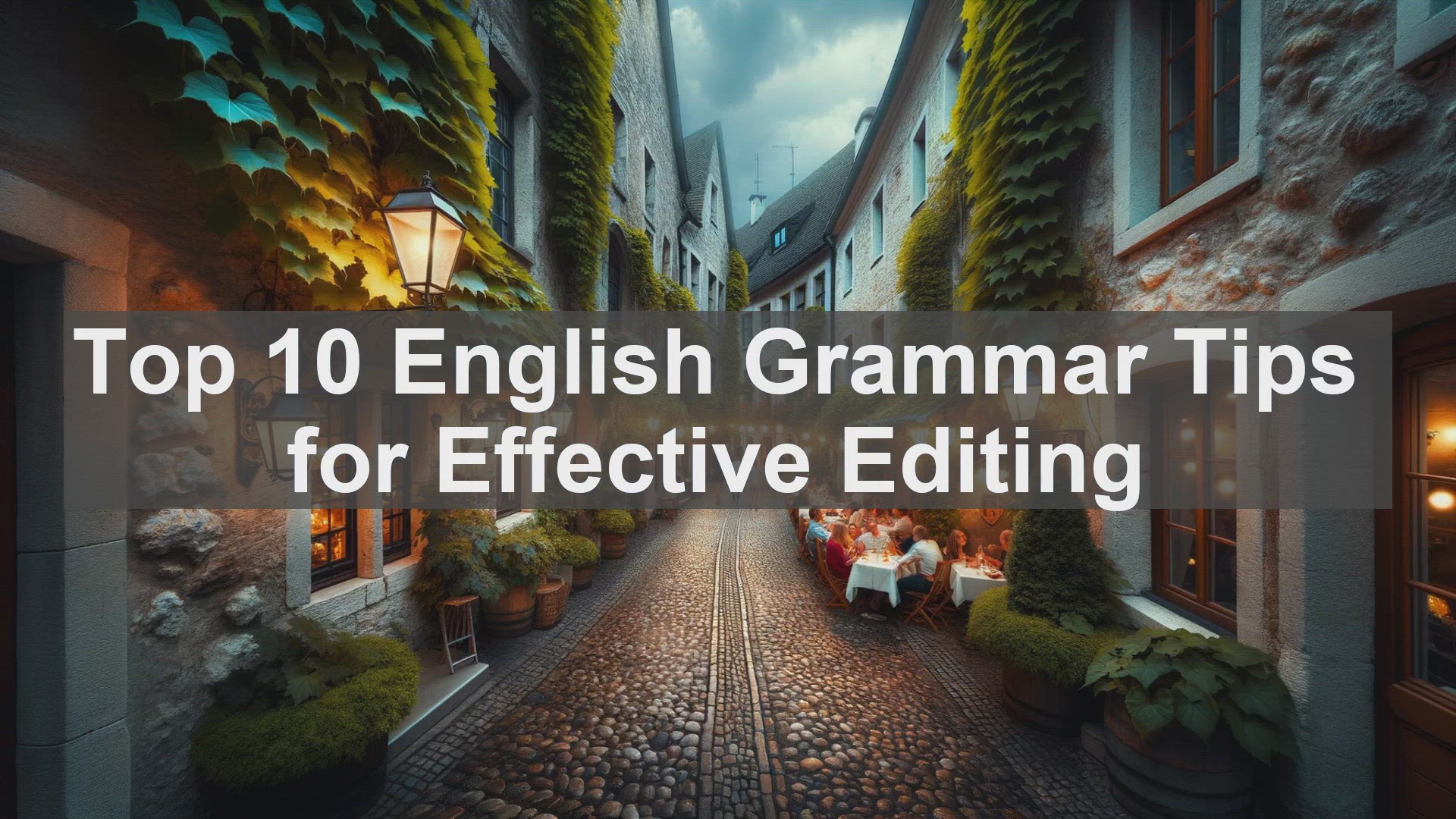 'Video thumbnail for Top 10 English Grammar Tips for Effective Editing'