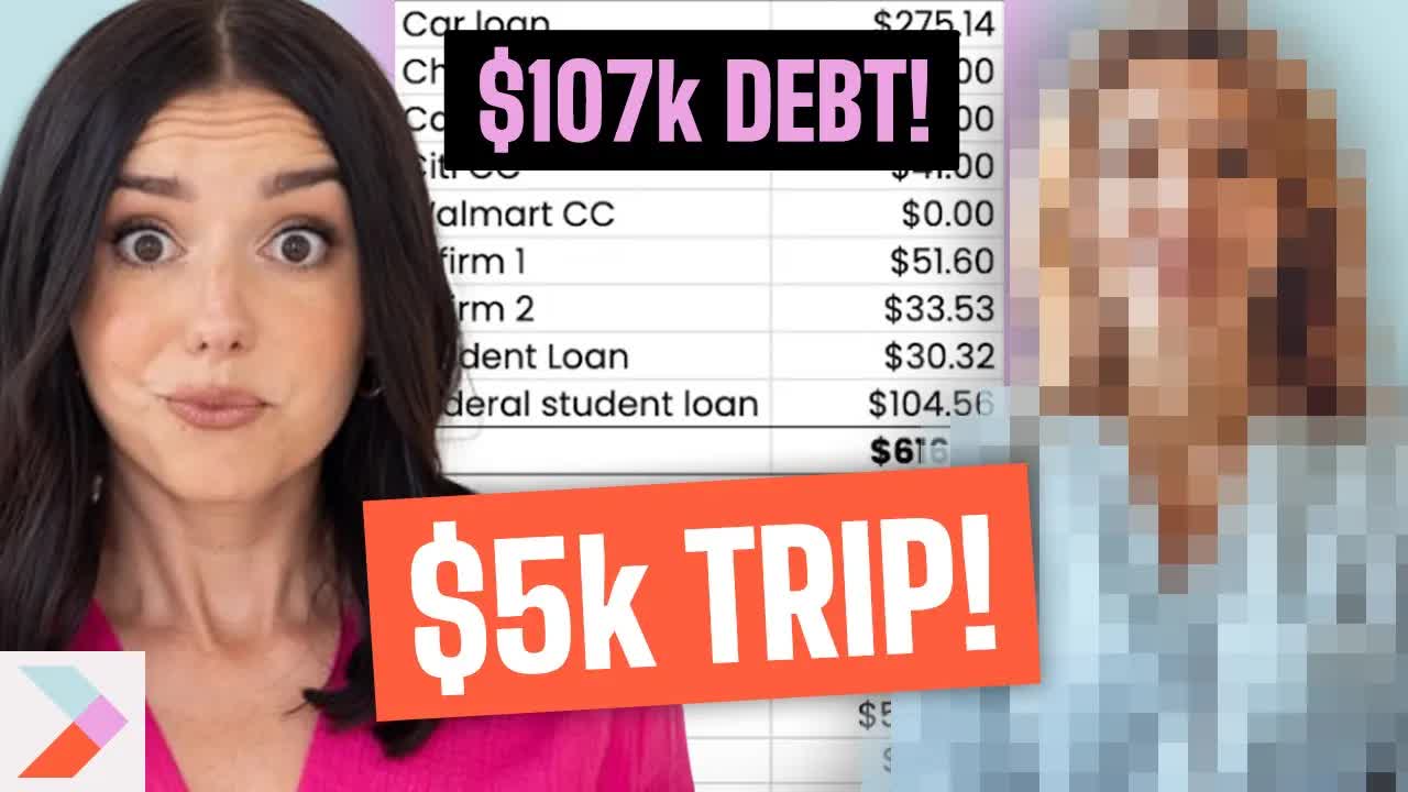 Video thumbnail for debt free millennials: alaska trip with $107k debt? a real budget review