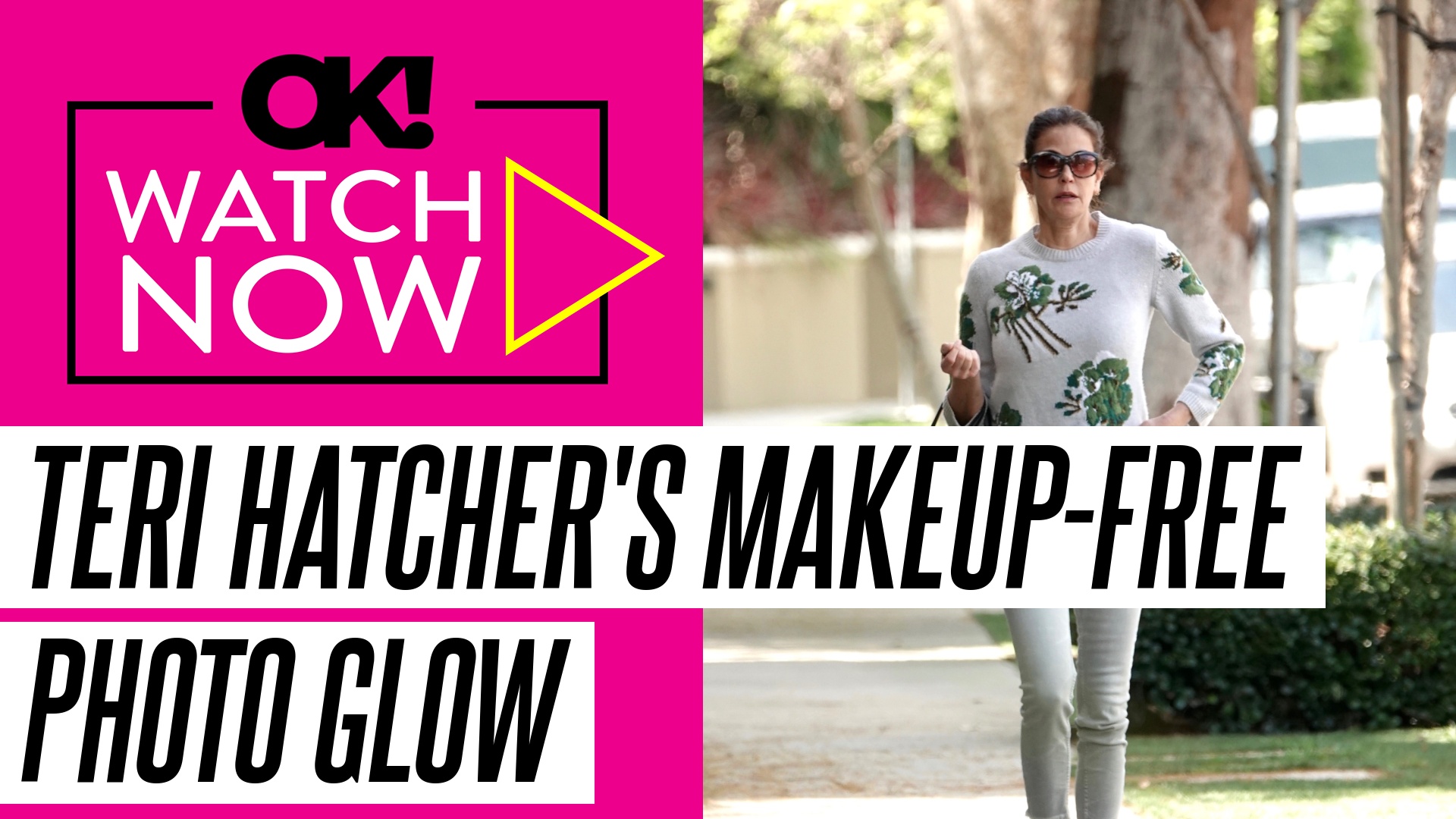 'Video thumbnail for Teri Hatcher Shows Off Makeup-Free Glow in New Photos: 'Feel Free to Zoom In''