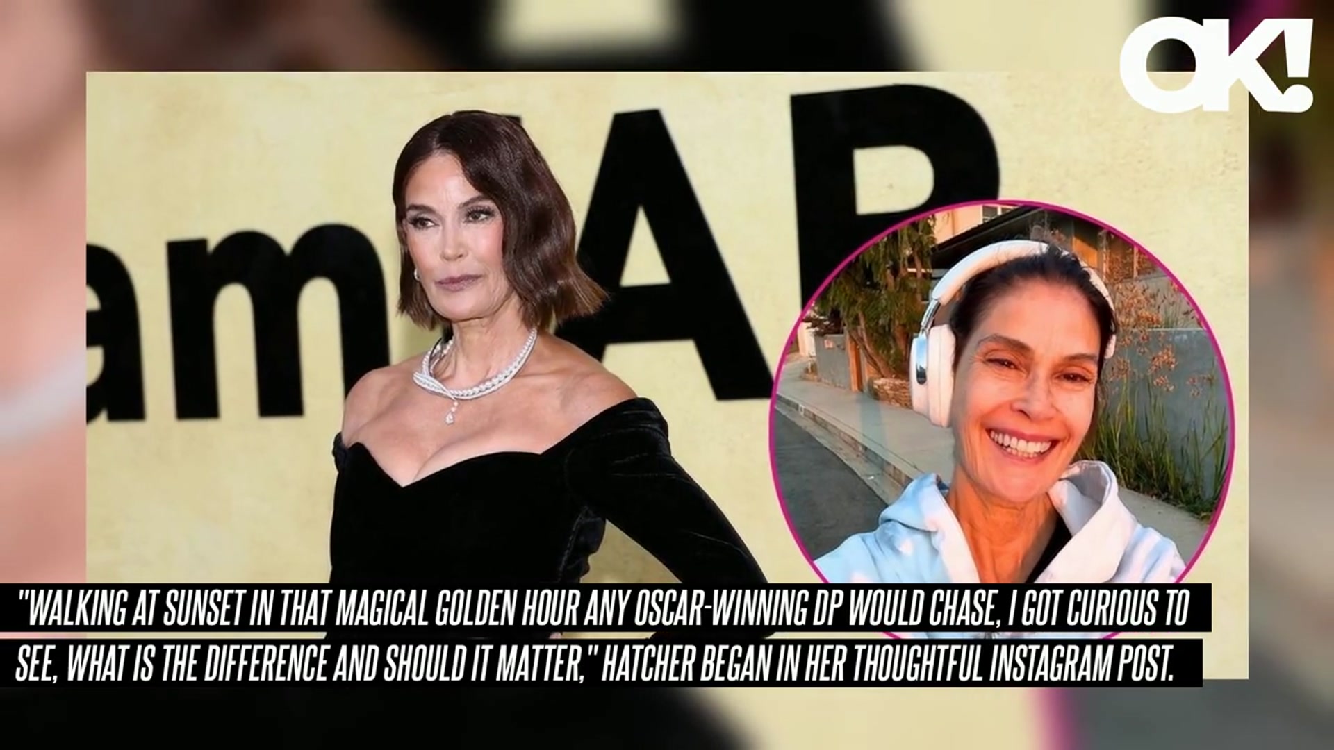 'Video thumbnail for Teri Hatcher Shows Off Makeup-Free Glow in New Photos: 'Feel Free to Zoom In''