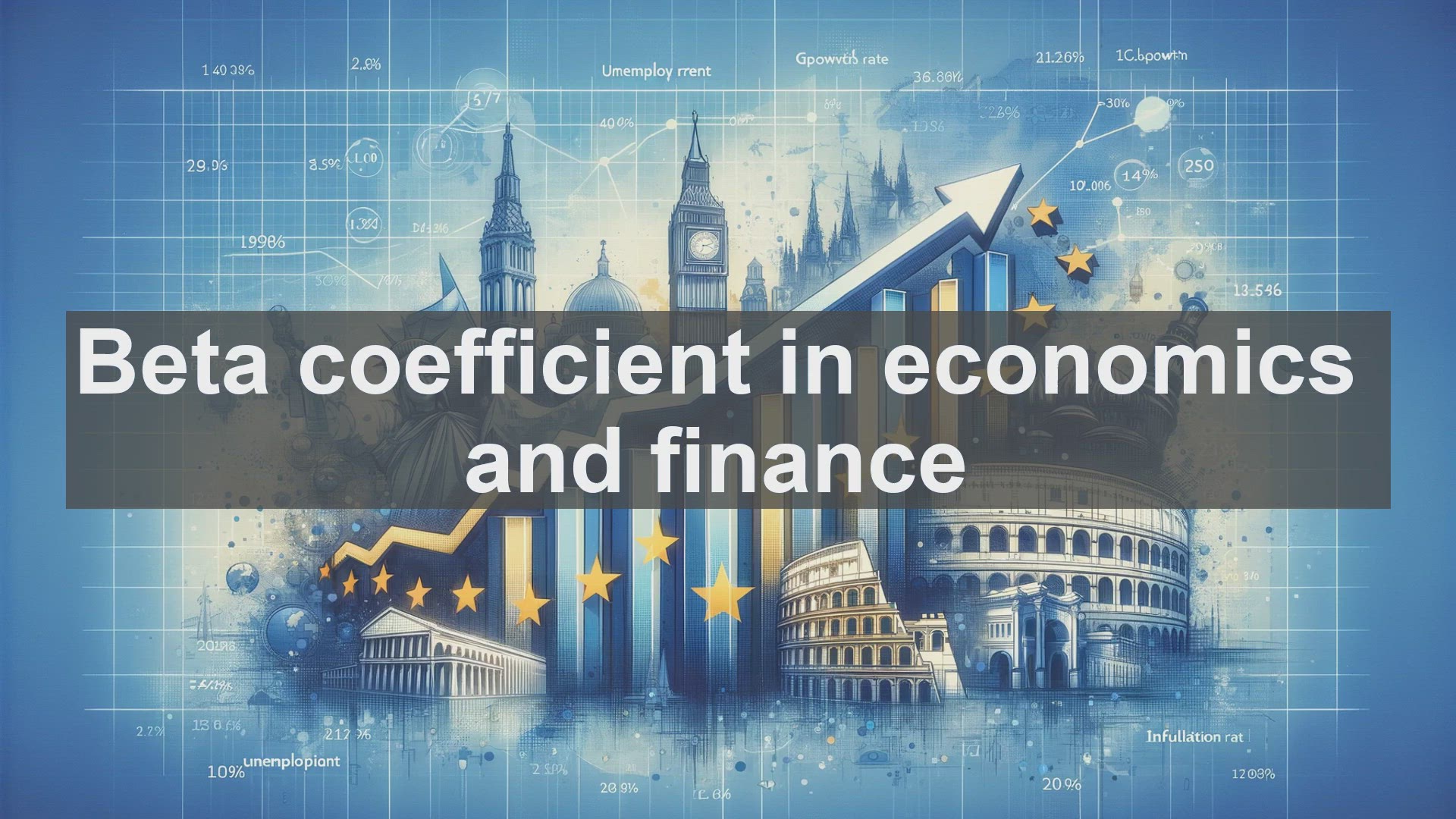 'Video thumbnail for Beta coefficient in economics and finance'