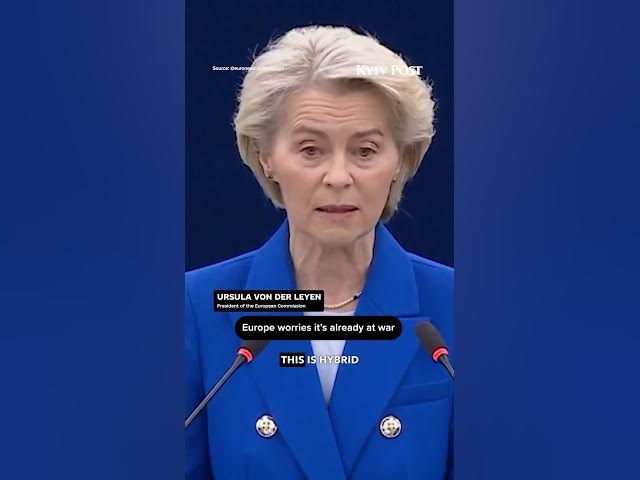 Video thumbnail for Europe worries it’s already at war