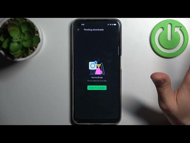 Video thumbnail for REALME Narzo 50 - How To Update Apps