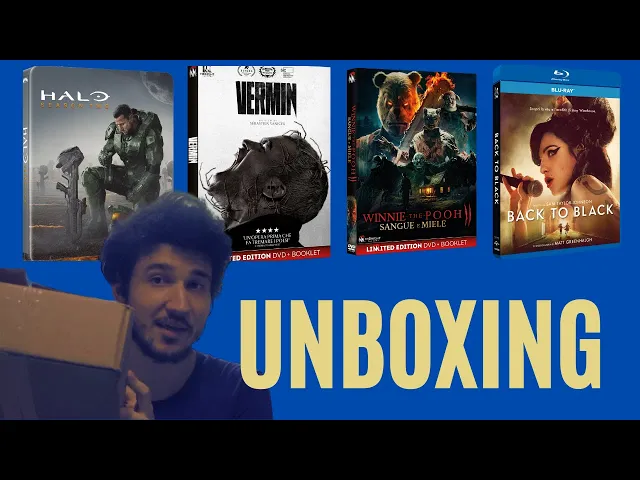 'Video thumbnail for Unboxing Plaion Pictures Luglio 2024: Halo S2 Steelbook 4K, Monkey Man e altre edizioni speciali!'