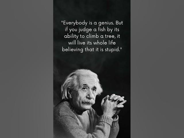 Video thumbnail for Albert Einstein Quotes | Albert Einstein Quotations | Albert Einstein Status #Shorts