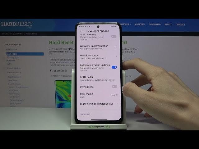 Video thumbnail for How to Enable Demo Mode in XIAOMI Redmi Note 10 – Find Floor Mode Option