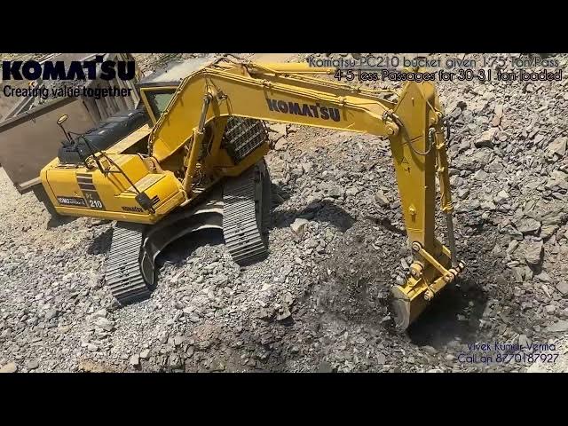 Video thumbnail for By operating in E1 mode, save approximately ₹32,000 fuel cost in every 240 hours, Komatsu PC210-10M0