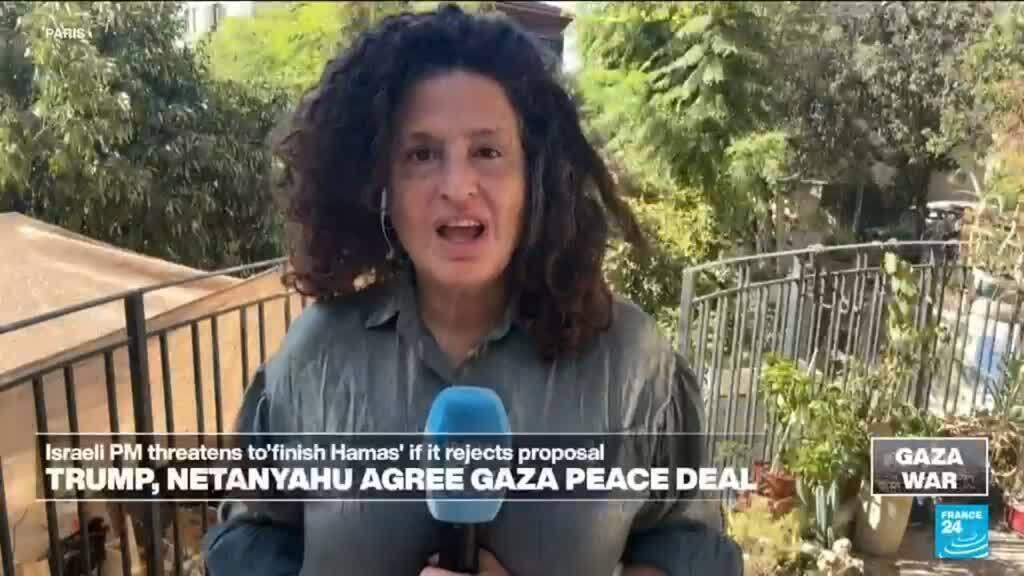 'Video thumbnail for How did Israelis react to Netanyahu's approval of Donald Trump's Gaza peace plan?'