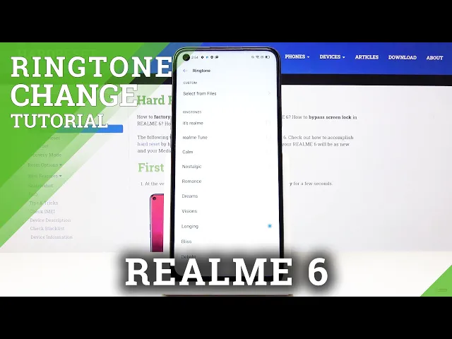 Video thumbnail for How to Change Ringtone in REALME 6 – Ringtone List