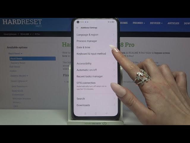 Video thumbnail for How to Enter Text Correction Options in REALME 8 Pro – Find Correction Settings