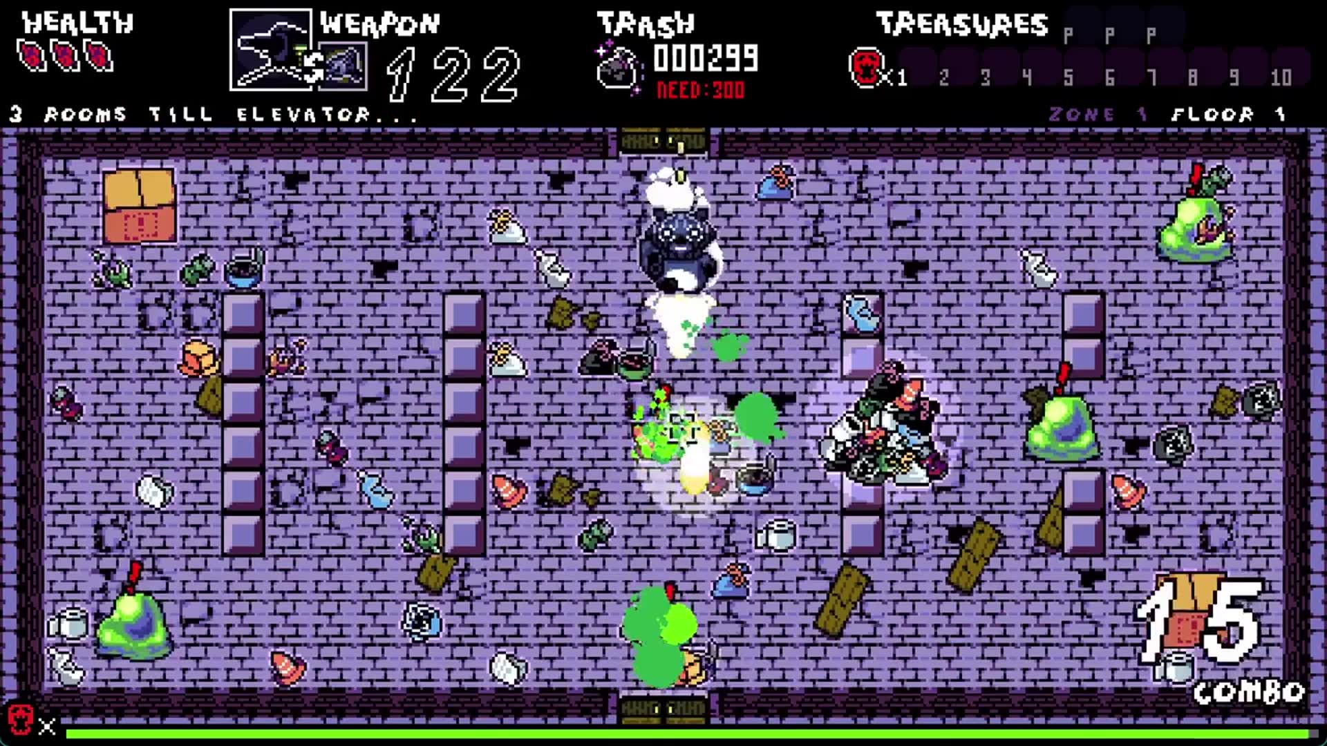 'Video thumbnail for Trash Dungeon - Official Demo Launch Trailer'