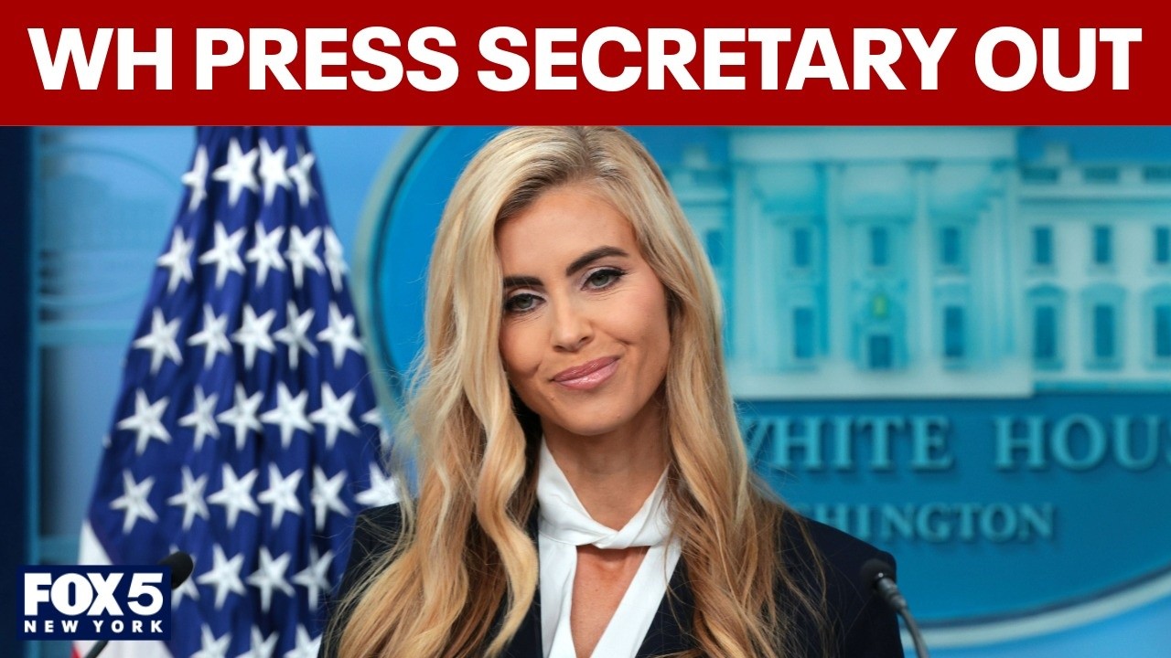 Video thumbnail for Katie Zacharia 'transitioning out' of role as WH press secretary