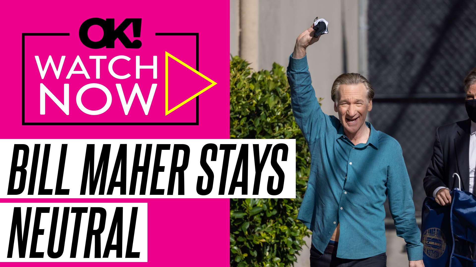 Video thumbnail for Bill Maher Not Picking Sides In 'Full-on Rap War' Between Donald Trump and Pope Leo