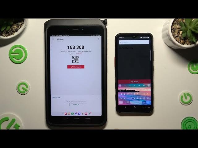 Video thumbnail for How to Transfer Files from a Samsung Device to SAMSUNG Galaxy XCover 7 - Send Anywhere App