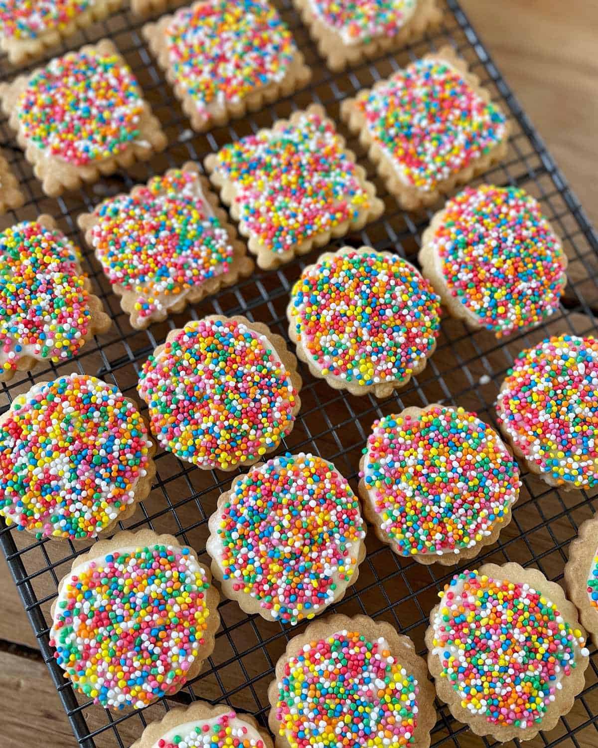 'Video thumbnail for Fairy Bread Cookies Recipe '