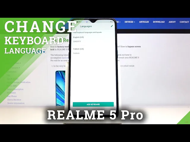 Video thumbnail for How to Update Keyboard Language in REALME 5 Pro – Keyboard Adjustment