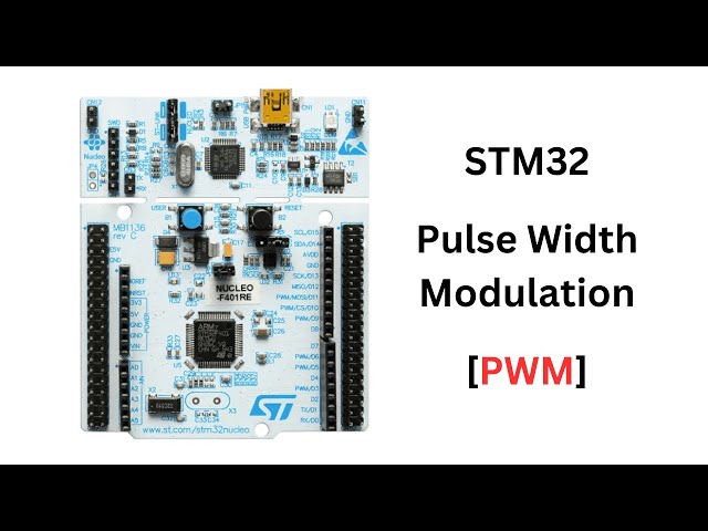 Video thumbnail for STM32 PWM Tutorial with example code