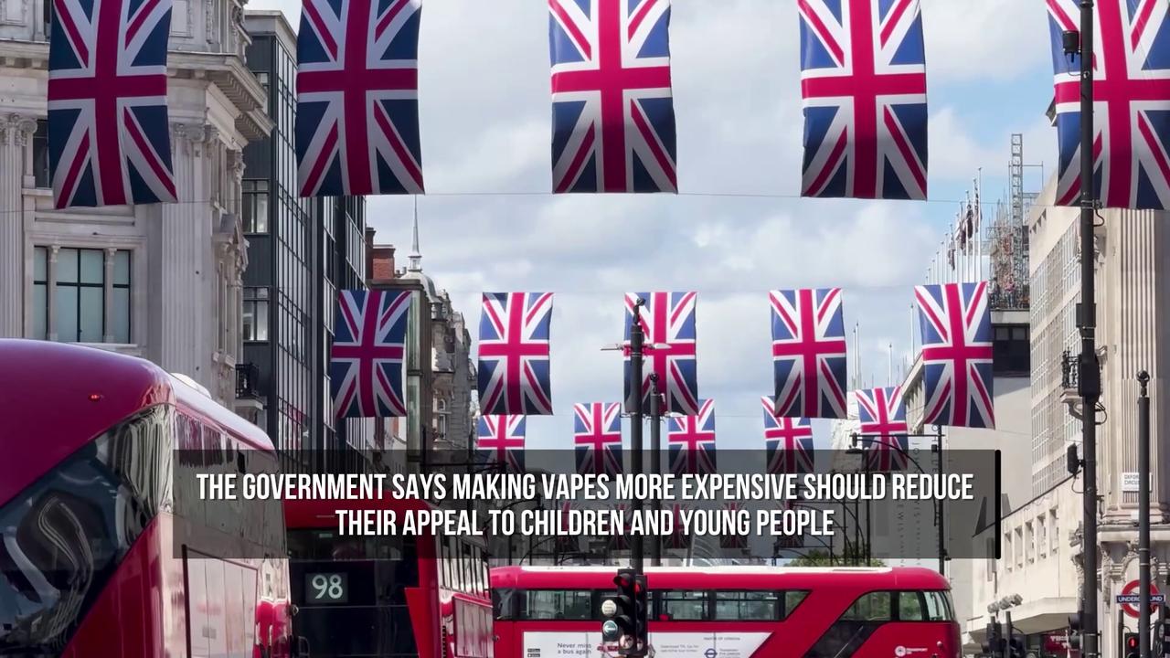 Video thumbnail for UK Vape Prices to Rise as New Tax Targets Youth Vaping.