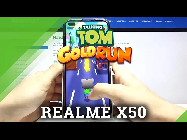 Video thumbnail for Tom Gold on Realme X50 - Performance Checkup | Short Gameplay