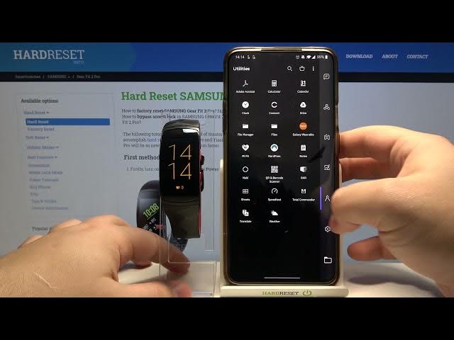 Video thumbnail for How to Change Watch Face in SAMSUNG Gear Fit 2 Pro – Personalize Home Screen