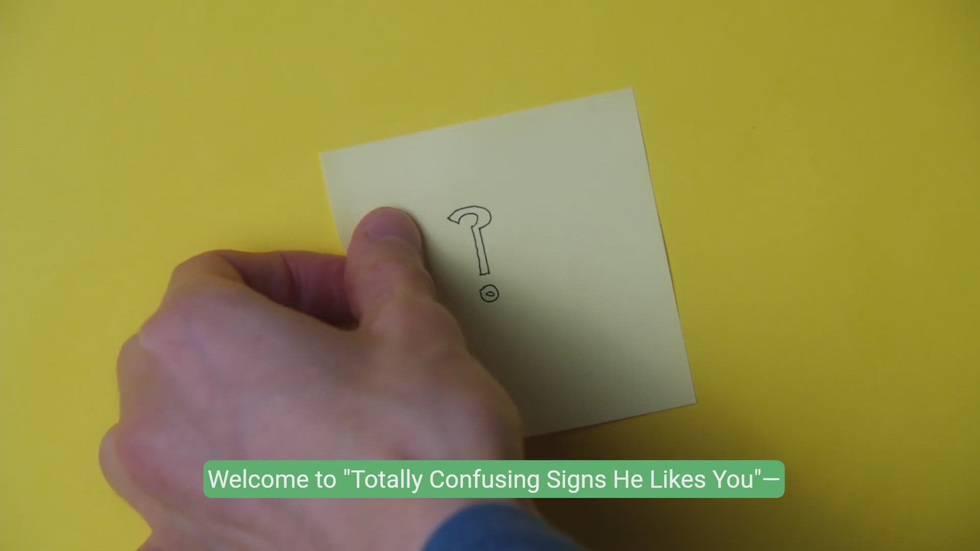 Video thumbnail for Totally Confusing Signs He Likes You_ A Humorous Guide