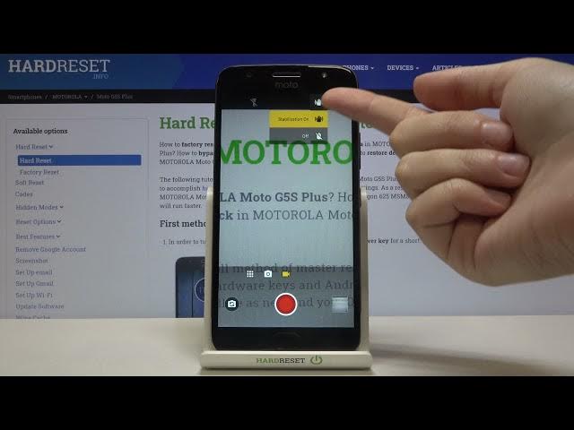 Video thumbnail for How to Activate Image Stabilization in Motorola Moto G5S Plus – Take Stable Photo