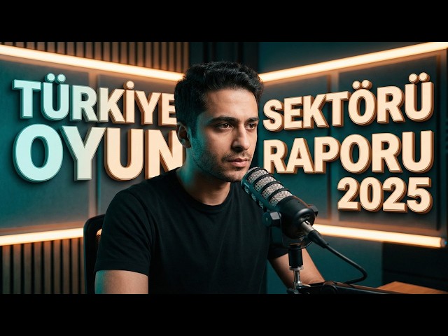 Video thumbnail for Türkiye Oyun Sektörü 1 Milyar Dolar Sınırını Aştı / Podcast