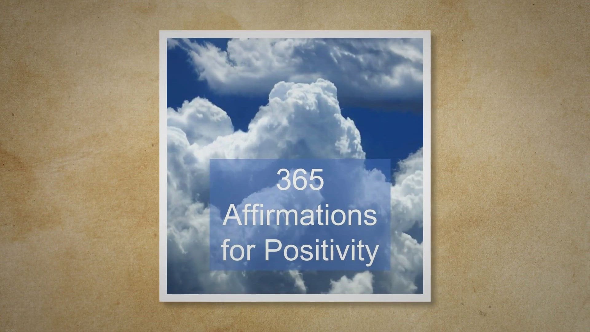 Video thumbnail for 365 Morning Affirmations for Positivity