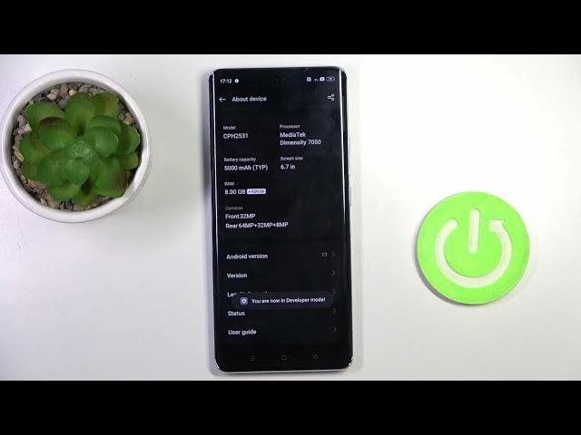 Video thumbnail for Enable developer options on Oppo reno 10 / How to get access to developer options on Oppo Reno 10