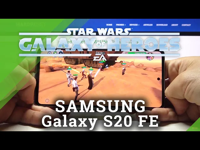 Video thumbnail for Samsung Galaxy S20 FE 5G - Star Wars Galaxy Of Heroes Gameplay