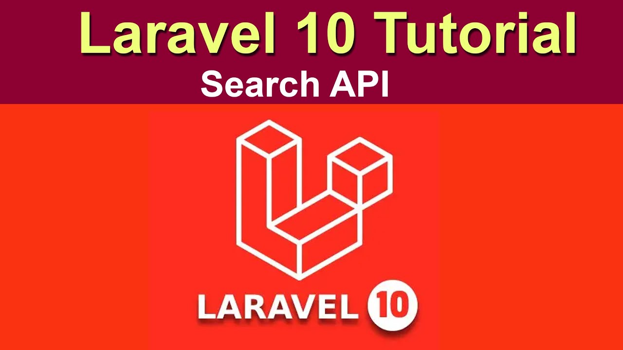 Video thumbnail for Laravel 10 tutorial Search API