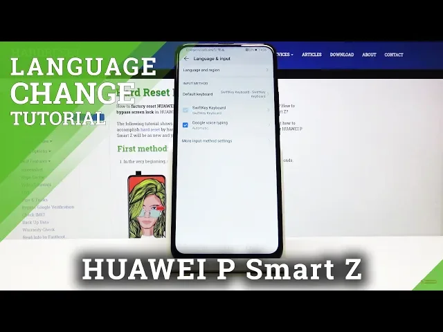 Video thumbnail for How to Change Language in HUAWEI P Smart Z – Set Any Language You Want
