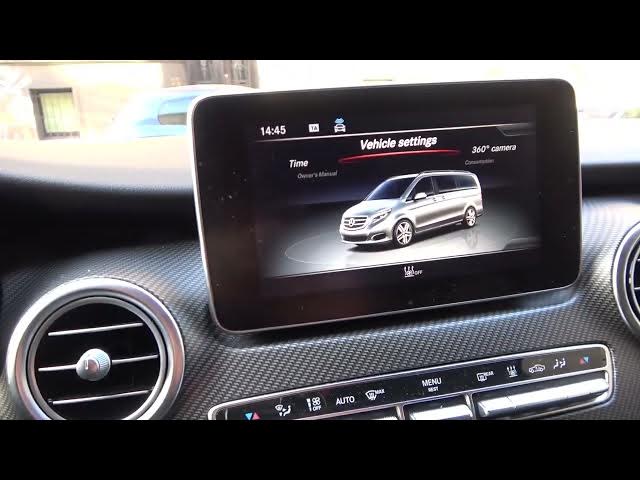 Video thumbnail for How to Enable or Disable Automatic Summer Time in Mercedes V Class W447 ( 2014 - now )