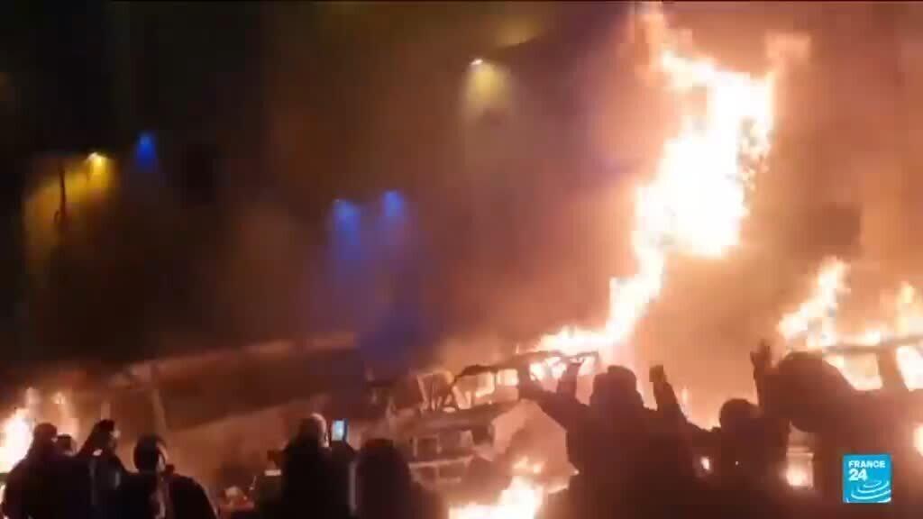 Video thumbnail for Iran protests: The biggest challenge to the Islamic Republic since its founding